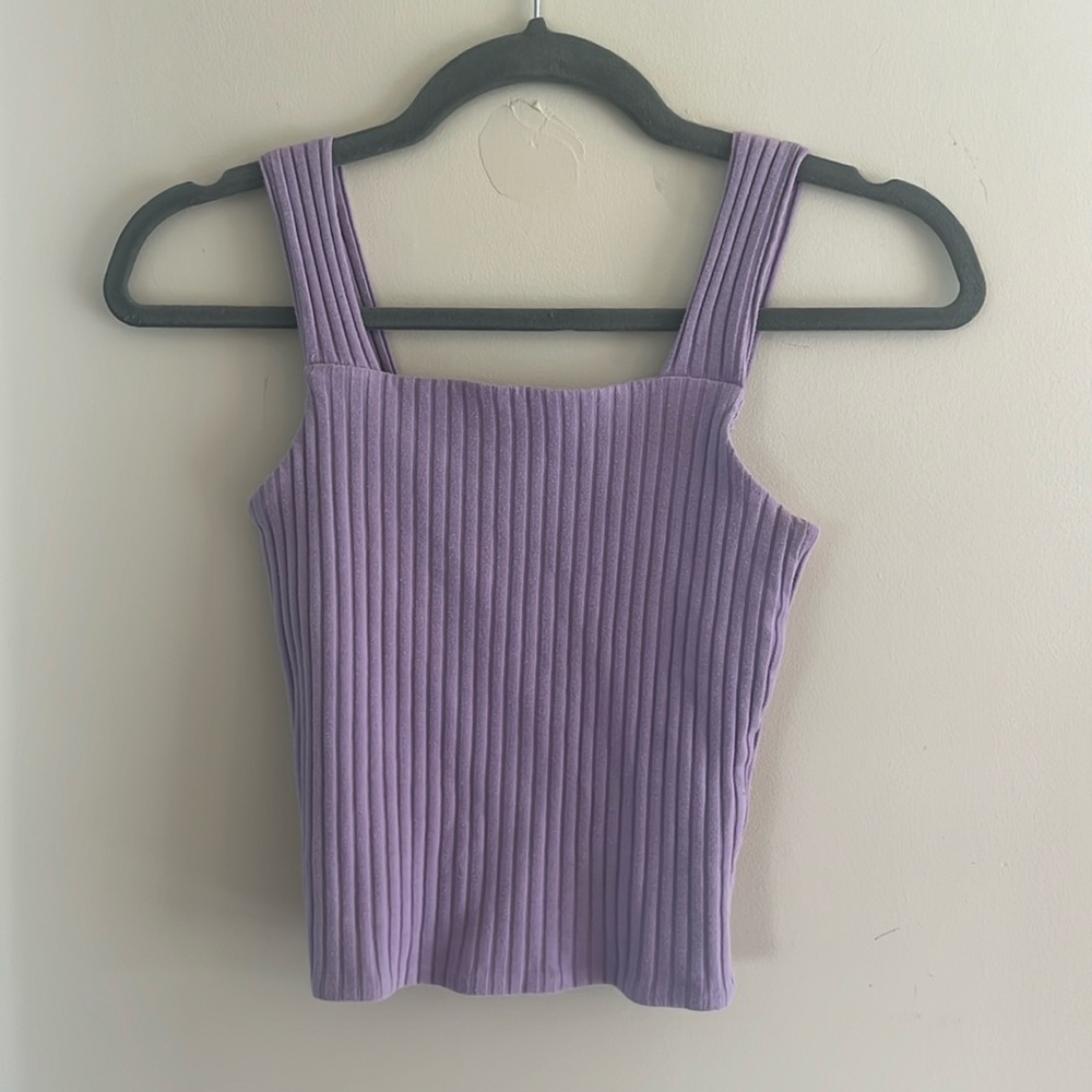 Purple tank top